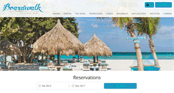 Desktop Screenshot of boardwalkaruba.com