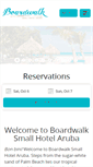 Mobile Screenshot of boardwalkaruba.com