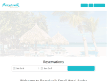 Tablet Screenshot of boardwalkaruba.com